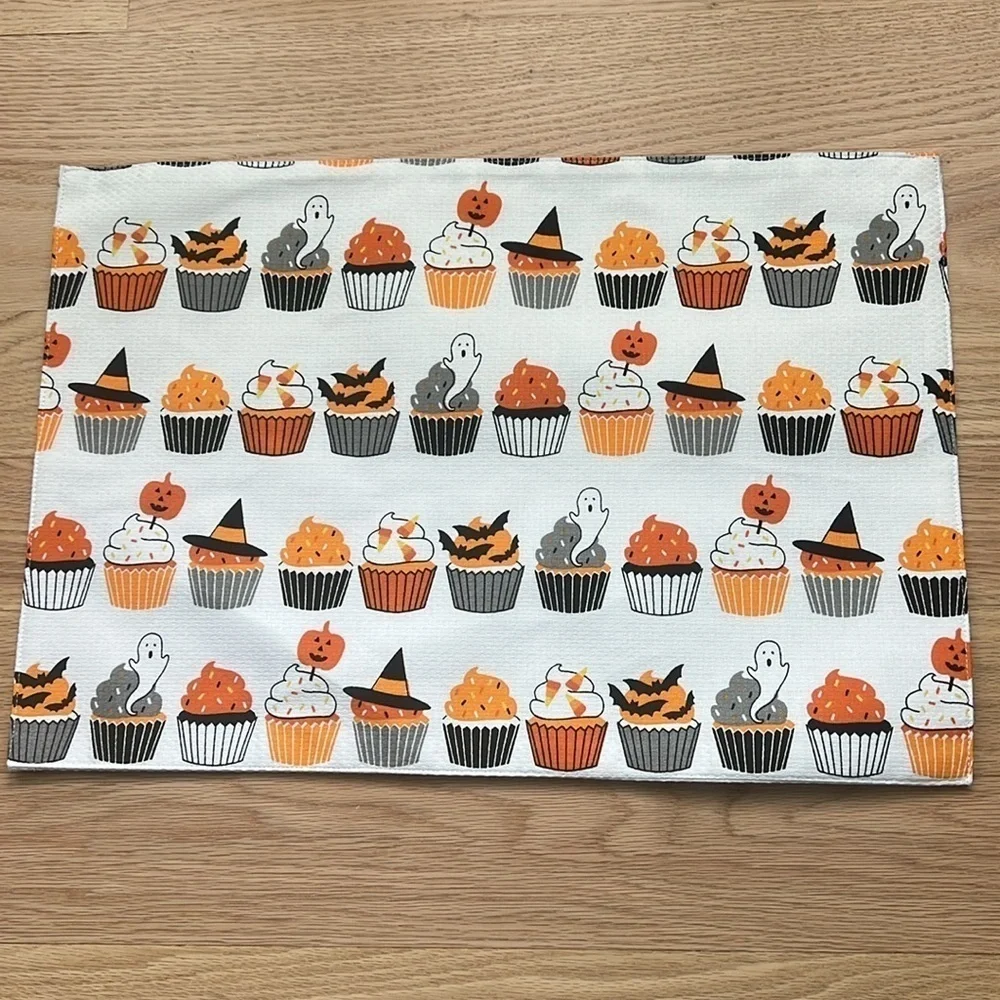 Halloween Cupcake Placemats - Set of 4